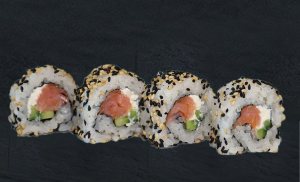 Пушена сьомга и филаделфия